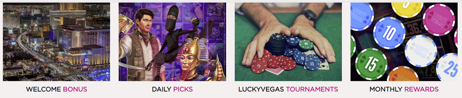 lucky vegas bonus ja tarjoukset