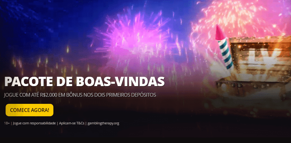 LV Bet - Pacote de Boas-Vindas + 100 Giros Grátis