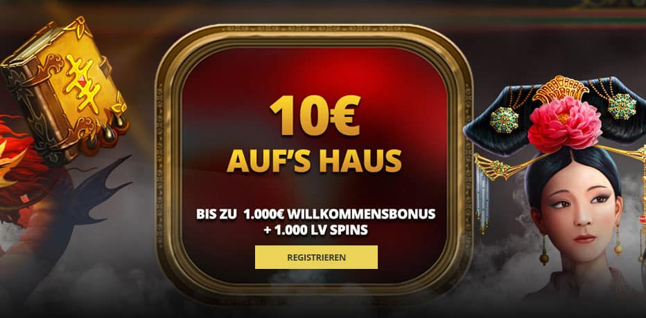 LV Bet Bonus - 10€ Freispielgeld + 1000 Freispiele