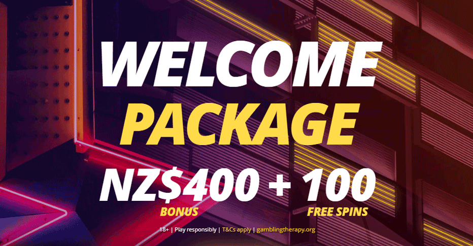 LVBet welcome bonus for NZ players – up NZ$400 and 100 free spins