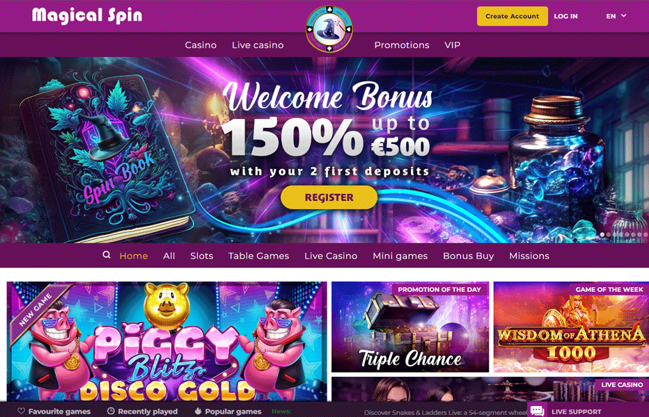 Magical Spin casino