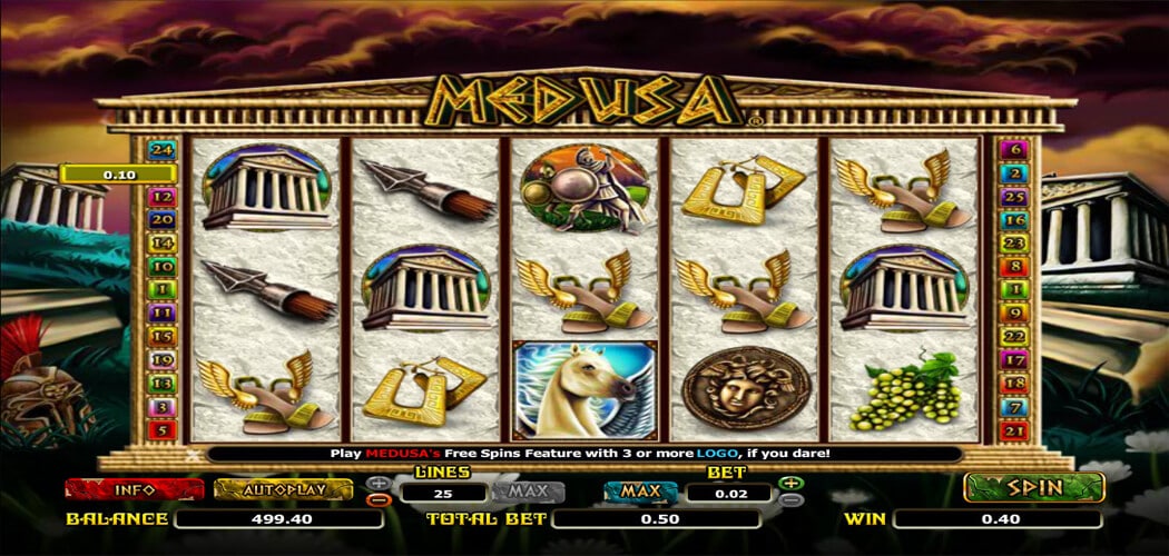 Medusa slots free