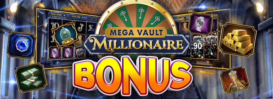 Casino Classic $1 Deposit Bonus - Get 41 Free Spins on Mega Vault Millionaire