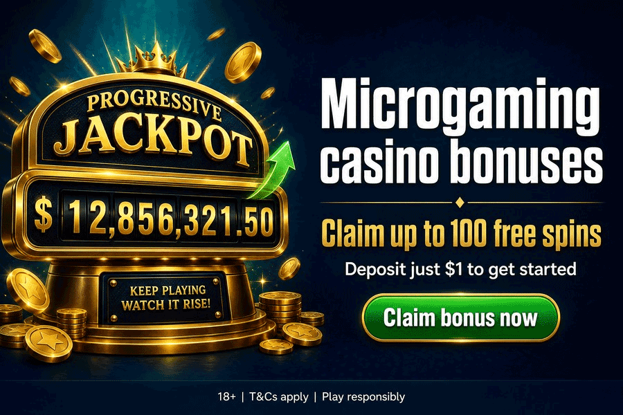 Win massive progressive jackpots with your Microgaming no deposit bonus Win massive progressive jackpots with your Microgaming no deposit bonus