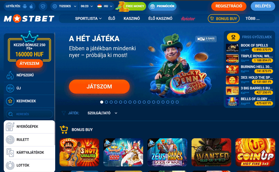 Mostbet Kaszinó - Bonus Buy Mostbet Kaszinó - Bonus Buy