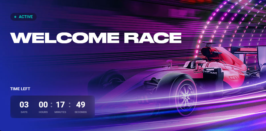 N1 Casino Welcome Race – Win a share of €2000 and 2000 free spins