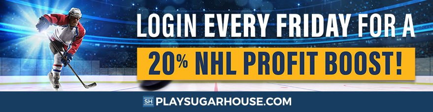 BetRivers Profit Boost on NHL Bets (Every Friday)