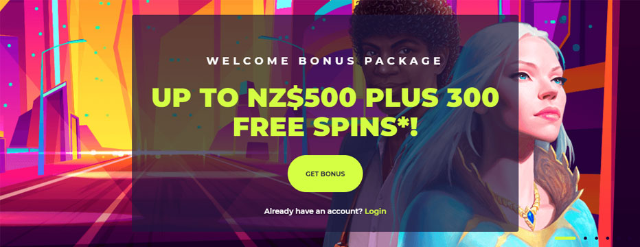 Nightrush Casino Bonus - Get NZ$500 Bonus + 300 Free Spins