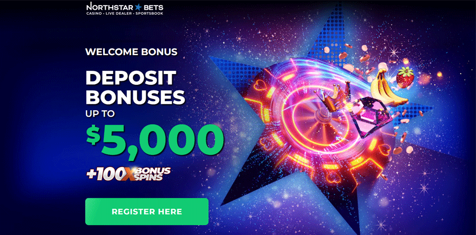 Increased Northstar Bets Welcome Offer - $5,000 in deposit bonuses and 100 bonus spins