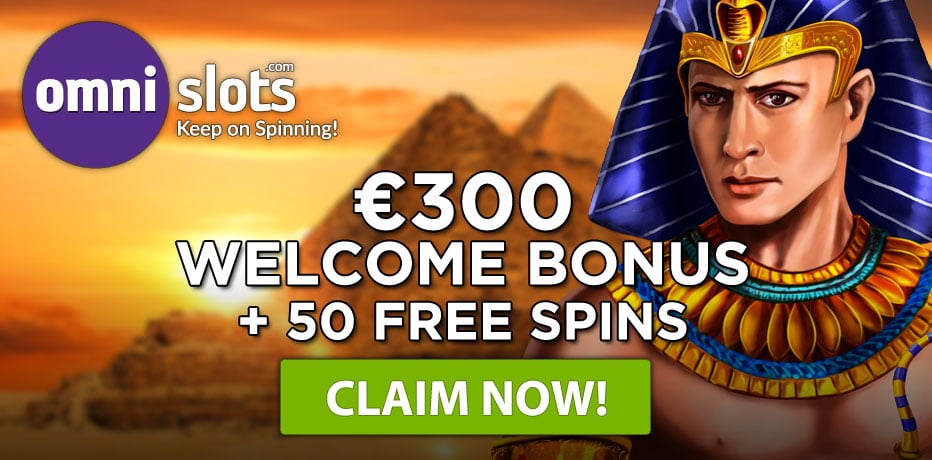 Omni Slots No Deposit Bonus - 50 Spins + €300 Bonus