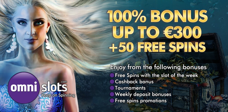 Omni Slots Bonus - 100% Bonus bis zu 300 €