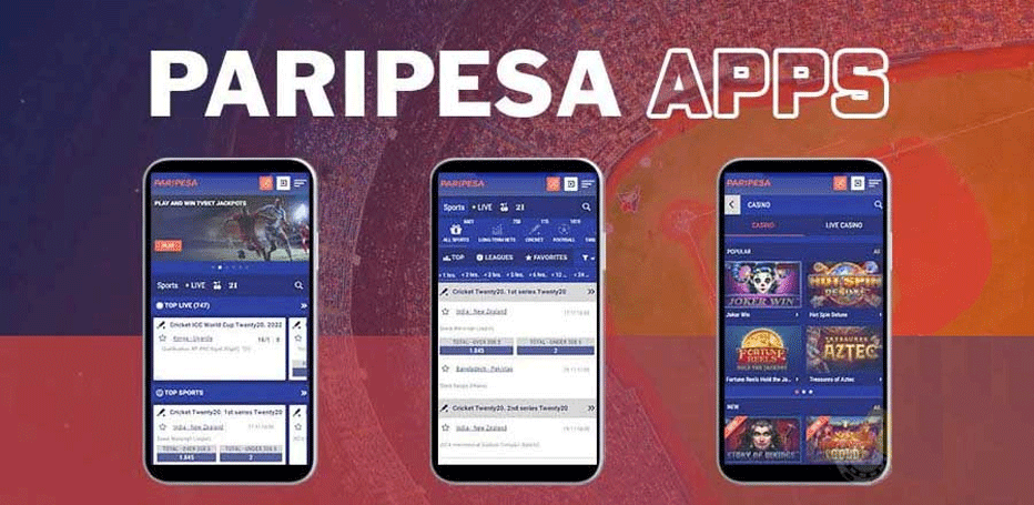 PariPesa mobile app - sign in from anywhere