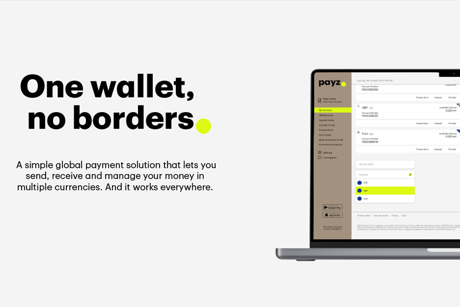 Payz - globally-accepted online digital banking wallet