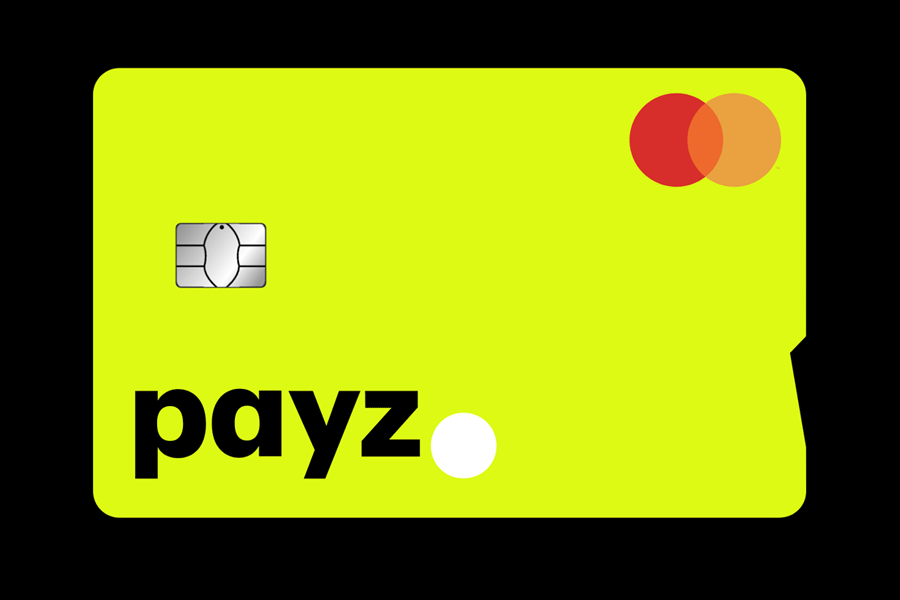 Payz prepaid Mastercard