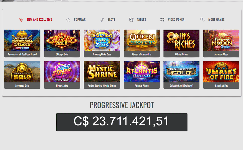 Platinum Play Casino - games and software