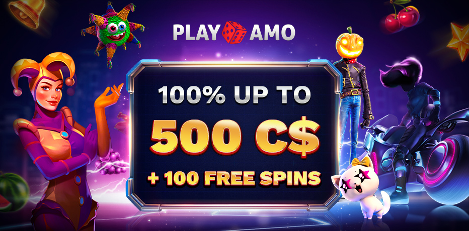 Playamo Bonus - 150 Free Spins + C$1500 Bonus