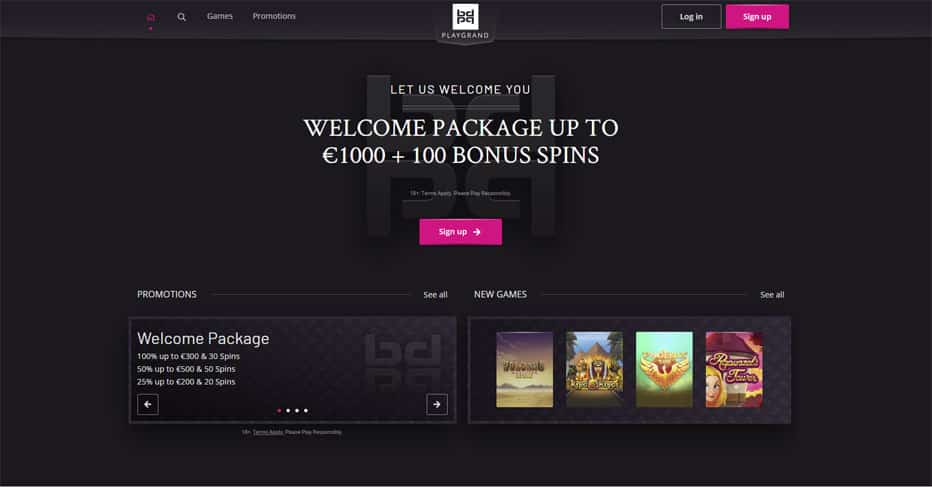 Play Grand Casino 50 Free Spins