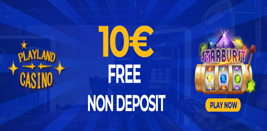 Claim 10 Euro Free at Playland (No Deposit Needed)