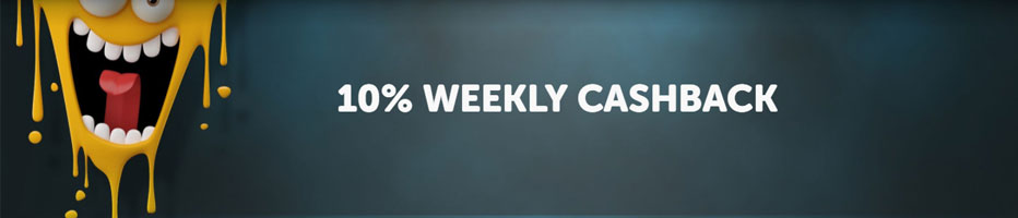 Pocket Play Cash Back Bonus - 10% Weekly
