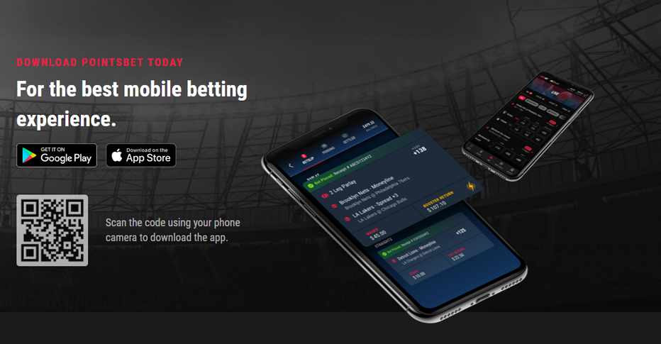 PointsBet mobile sports betting app