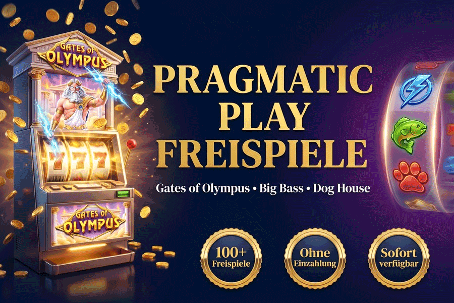 Pragmatic Play Freispiele – Angebote mit und ohne Einzahlung