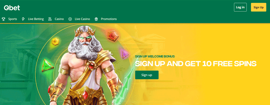 Qbet No Deposit Bonus – 10 Free Spins on Gates of Olympus Qbet No Deposit Bonus – 10 Free Spins on Gates of Olympus