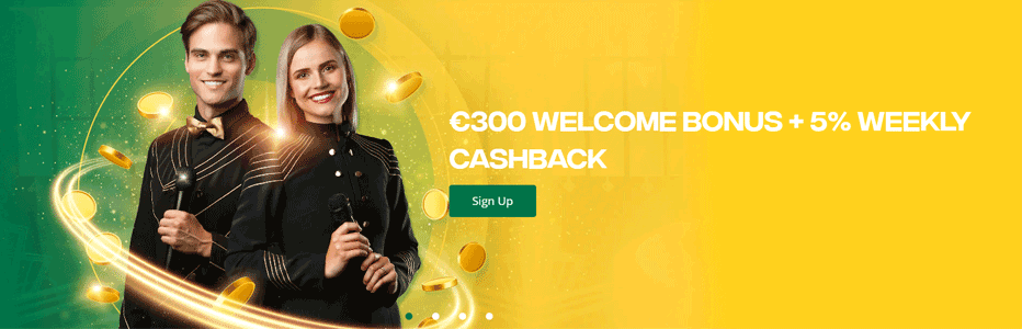 Qbet live casino bonus - get a 100% bonus up €300
