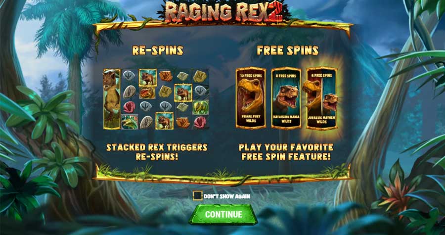 Raging Rex 2 Features