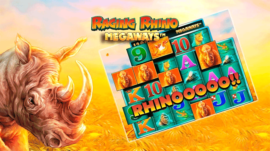 slot megaways raging rhino