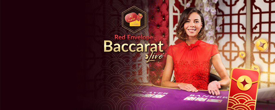 Red Envelope Baccarat Live van Evolution Gaming