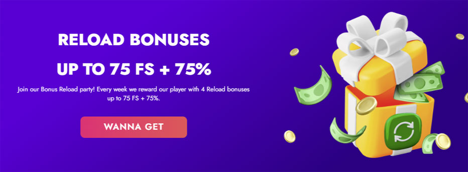 reload bonuses bluechip casino