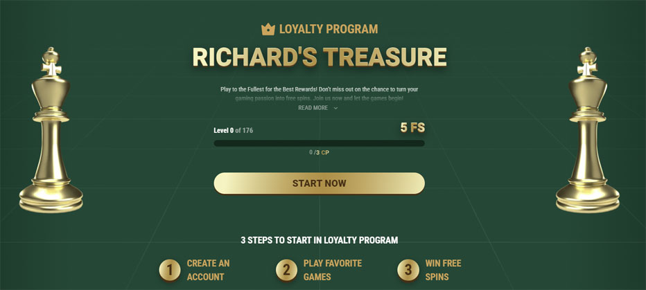 richard casino loyalty program