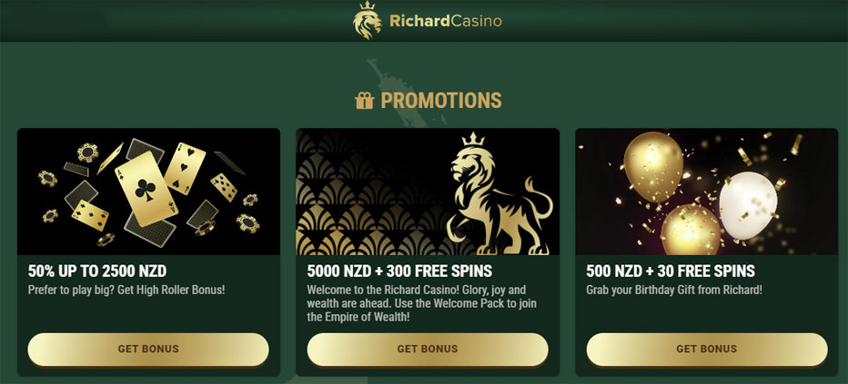 richard casino promotions
