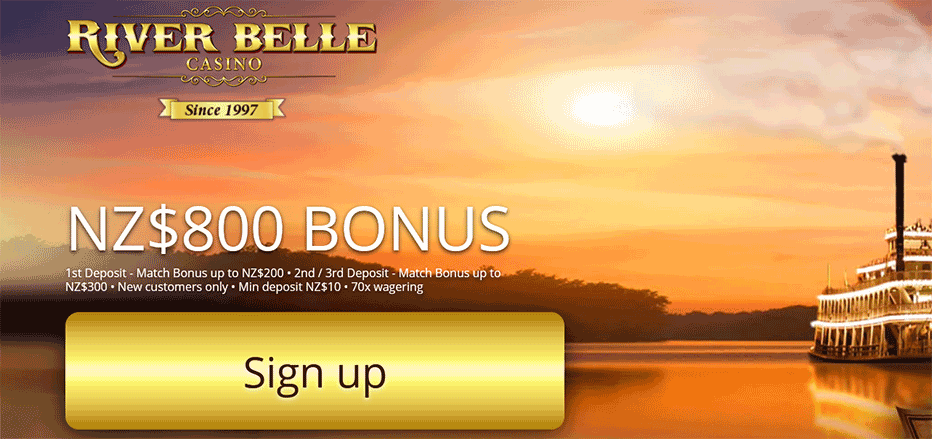 river belle casino welcome bonus