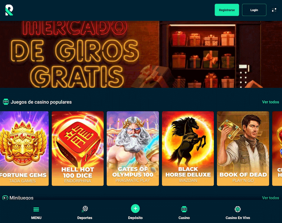 Reseña de Rolletto Casino México: hasta 250 giros gratis sin depósito