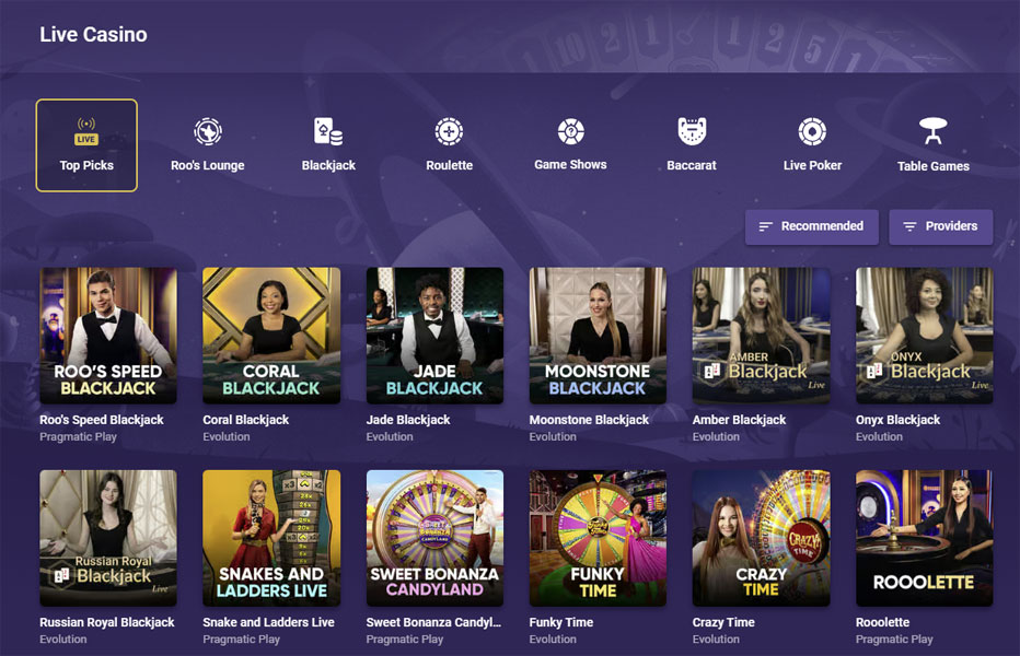 roobet live casino