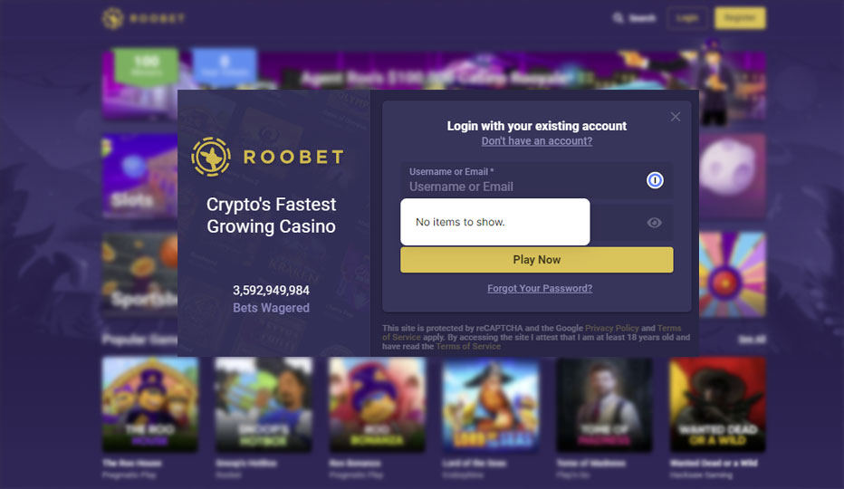 roobet login