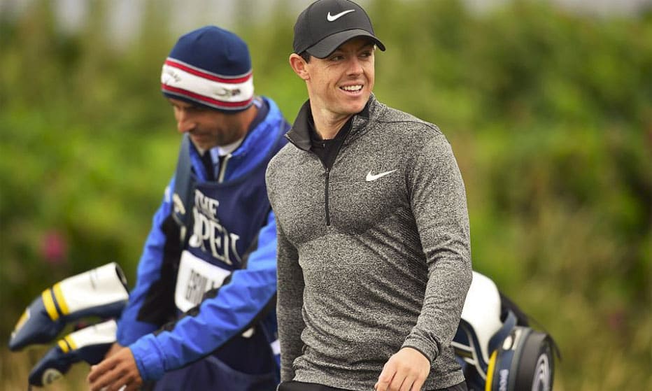 rory mcilroy favorit för att avsluta bland topp 5 under The Open Golf 2018 