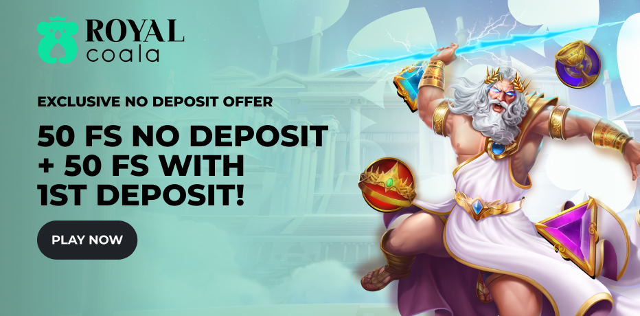 Royal Coala no deposit bonus code – 50 free spins on Gates of Olympus