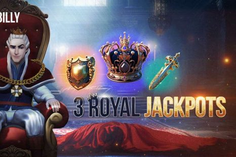 King Billy Royal Jackpots – Hit one out of three jackpots!