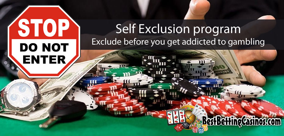 self exclusion how to self exclude at online casino
