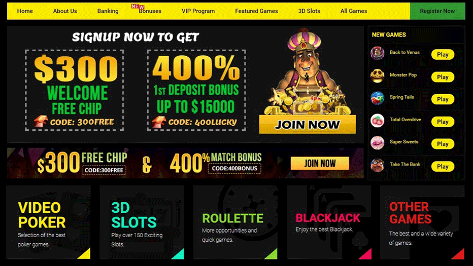 Silveredge Casino $300 Free Chip Code