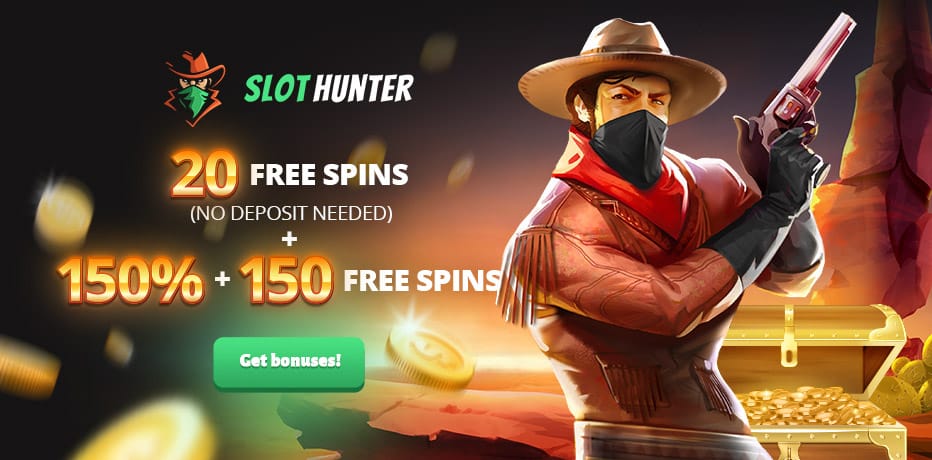 slot hunter kaszinó befizetés nélküli bónusz