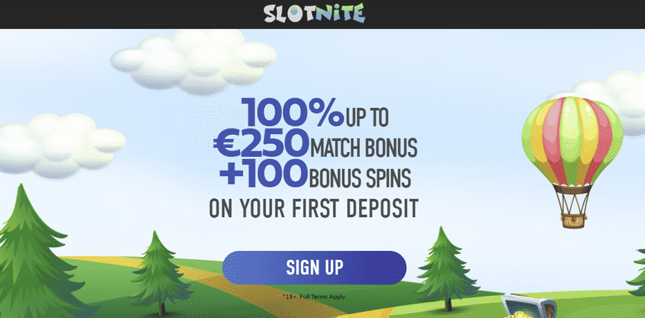 slotnite new online casino 2019 bonus games review