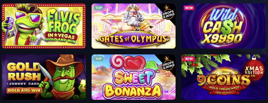 slots gallery game library