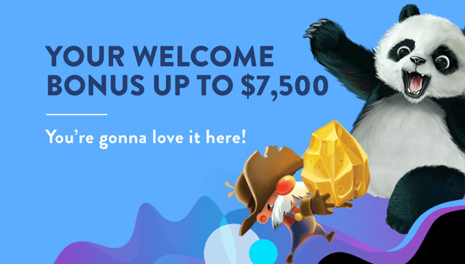Slots.LV Crypto Welcome Offer - Claim 9 deposit matches worth up to $7,500
