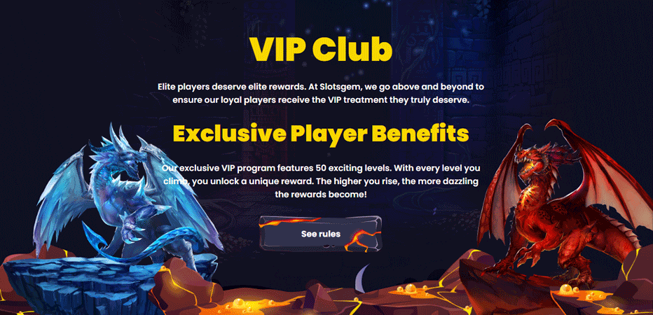 SlotsGem VIP Club – enjoy exclusive player benefits