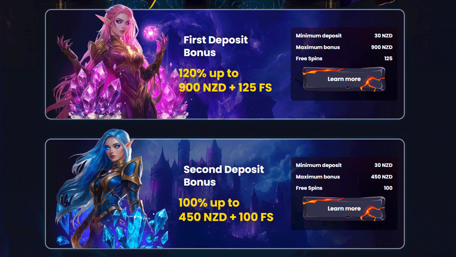 Slotsgem first and second deposit offer