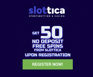 slottica latest casino bonus 50 free spins starburst