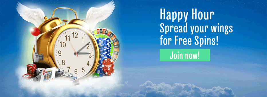 sloty bonus happy hour free spins